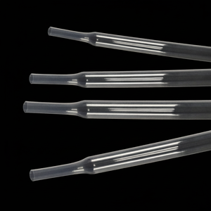 Tubo termorretráctil FEP 4mm ID X 8mm OD 3/16 ''Manga resistente a Base de ácido Flexible de alta claridad Cableado industrial Dispositivos médicos - Product Image 1