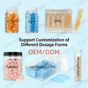 Poudre de Protéine de Lactosérum en Gros et Sous Marque Privée OEM/ODM Amaz, Saveurs Variées, 10-29g, pour Hommes et Femmes Adultes Sportifs - Product Image 4