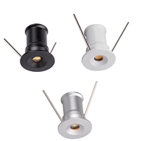 Dimmable Led Spot 1W Mini Downlight 12V Led Spots Vitrine Vitrine Escalier Lumière Projecteur Led Plafond Downlight