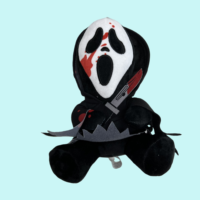 Boneka Plush Kerangka Halloween 8-inci, Boneka Festival Halloween, Boneka Mesin Klip, Persetujuan Langsung dari Produsen