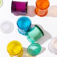 Bougie parfumée en verre de 200 g personnalisable en gros pour cadeaux, artisanat, faveurs de mariage