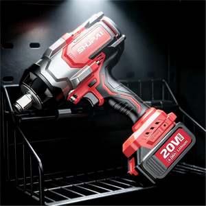 Llave de Impacto de Iones de Litio de 20V de Alta Resistencia, 2100NM, Motor sin Escobillas, Recargable, para Uso en Construcción e Industrial, JP-BS210X Compacta - Product Image 1