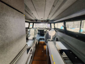 <span class=keywords><strong>Bateau</strong></span> de pêche rapide en aluminium à coque en V profond de 9 m (30 pieds) avec cabine et moteur hors-bord à vendre - Product Image 4