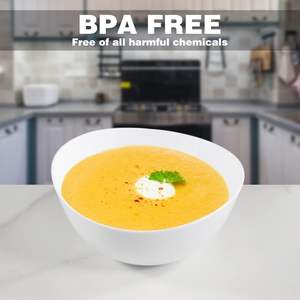 Tazones Grandes para Ensalada de 42 oz, Tazones de Plástico para Servir Ensalada, Ramen, Sopa, Avena, Cereal, Bocadillos, Palomitas de Maíz, Aptos para Microondas - Product Image 3