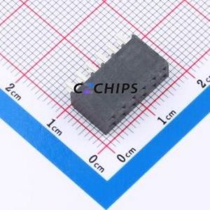 SSW-106-01-F-D Pin Socket Through hole Component (THT),P=2.54mm Connector 2.54mm 2.54mm Through Hole Double Row - Product Image 1