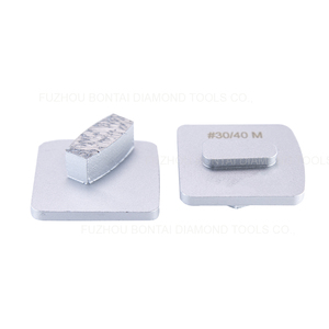 Bontai Redi Lock 2 <strong>Segment</strong> Diamond <strong>Grinding</strong> <strong>Plates</strong> 13mm Thickness Grit 60 Customizable Abrasive Discs - Product Image 4