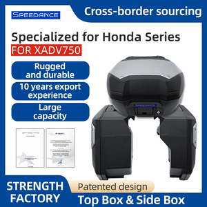 Juego <span class=keywords><strong>de</strong></span> Tres Maletas Impermeables <span class=keywords><strong>de</strong></span> PP <span class=keywords><strong>de</strong></span> Fábrica SPD, <span class=keywords><strong>Caja</strong></span> Superior <span class=keywords><strong>de</strong></span> 50L, <span class=keywords><strong>Caja</strong></span> Lateral <span class=keywords><strong>de</strong></span> 33L y 26L, <span class=keywords><strong>para</strong></span> Modificación/Actualización <span class=keywords><strong>de</strong></span> Motocicletas, Compatible con Honda XADV750 - Product Image 2