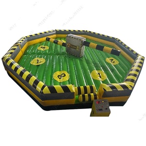 Circuito de Obstáculos Inflable Comercial, Diversión Mecánica Giratoria en Venta, para Fiestas y Eventos Infantiles - Product Image 1