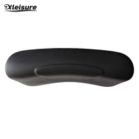 Coussin de bain rectangulaire d'extérieur en PU imperméable, appui-tête pour spa, idéal pour toutes les utilisations en spa, bain à remous et salle de bain, accessoire de spa d'extérieur relaxant