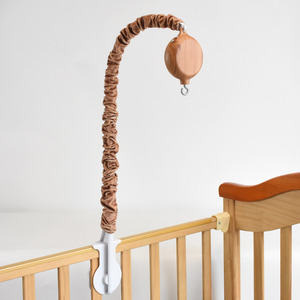 Caja de música móvil <span class=keywords><strong>para</strong></span> cuna, campana de cama con motor móvil, funciona con batería, dulce sueño, campana musical colgante, juguete - Product Image 4