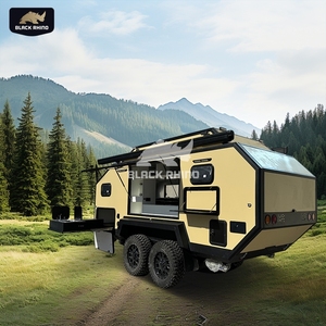China Autocaravanas Caravan Motor Mover Black Rhino 22ft Rv Motorhomes Luxury Esquivar Caravana <span class=keywords><strong>All</strong></span> <span class=keywords><strong>Road</strong></span> Ht18 - Product Image 1
