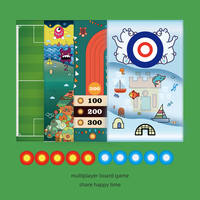 Jeu de société Montessori pour le développement des compétences de réflexion, pour tout-petits et maternelle, défi de correspondance colorée, cadeau interactif en bois