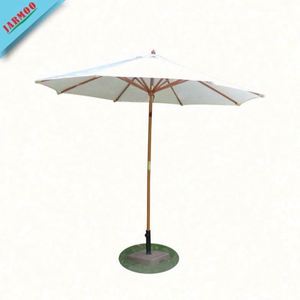 Essentials UV-resistant Waterproof Beach Umbrella Heavy Duty with Oxford Fabric Iron <b>Frame</b> and Custom Logo Print - Product Image 5
