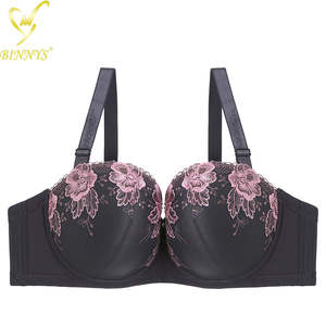 BINNYS Plus Size 42F Sujetador De Talla Grande traspirante Soutien Gorge Big Cup con ferretto da donna spingere verso l'alto <span class=keywords><strong>reggiseni</strong></span> a <span class=keywords><strong>balconcino</strong></span> - Product Image 2