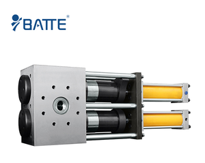 Polymer Hệ thống lọc không dừng màn hình thủy lực Changer cho HDPE PP PE PC tấm đùn dây chuyền sản xuất - Product Image 1