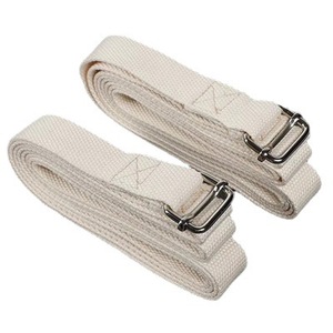 Tubu Sports Yoga Strap 180 Cm Polyester Cotton With Metal D <b>Ring</b> For Yoga <b>Stretching</b> And Fitness Training - Product Image 3