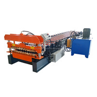 Machine de formage à froid de panneaux de toiture et de mur en acier, fournie directement par l'usine ZhongChao, épaisseur 0,3-0,6 mm, facile à utiliser, en vente