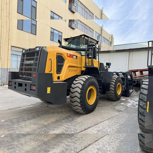 Cargadora de Ruedas SHANTUI L55-B5, Maquinaria para Movimiento de Tierras, Capacidad de Carga Nominal de 5 Toneladas, con Cucharón de 3.0m³ en Venta - Product Image 1