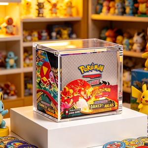 Kotak Musik Rak Sepatu Akrilik Laci Lembaran Akrilik Kotak Kaca Kotak Cincin Cerutu Rak Pajangan Sepatu Rak Pajangan Supermarket Set Tinju - Product Image 2