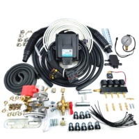 Kit d'injection double carburant au gaz naturel de sixième génération BRC, kit de conversion au gaz naturel GPL CNG pour voitures à 3/4 cylindres