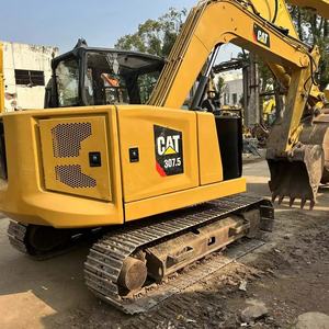 Expédition rapide à bas prix Mini pelle CAT 307.5 d'occasion 7 tonnes Digger d'origine en parfait état de fonctionnement à vendre - Product Image 2