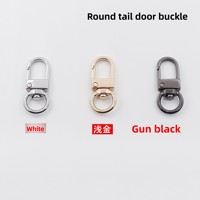 Boucles de quincaillerie, accessoires de bagages, chaînes porte-clés, crochets métalliques, fermoirs, boucles de porte 4 points petites/moyennes, gamme complète