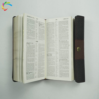 Vente directe d'usine cadeaux chrétiens Bible bibles de poche livre conception personnalisée impression offset personnalisée estampage à chaud CMJN Bible018