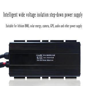 ตัวแปลงไฟรถยนต์กำลังสูงแบบไร้แกนอะลูมิเนียม 42-90V เป็น 12V 100A 1200W ประสิทธิภาพ 90% สำหรับรถกอล์ฟ รุ่น Low HJ12V100A-G - Product Image 5