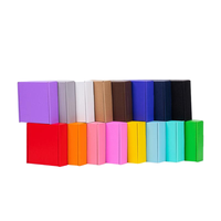 Boîte d'expédition pour vêtements en carton ondulé de petite taille, écologique, en matériaux recyclés, avec logo imprimé, emballage de luxe, coloré