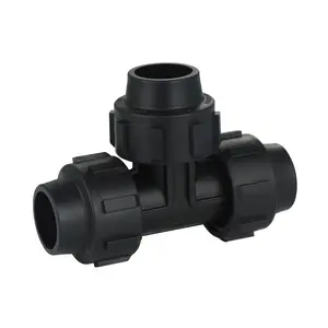 PN16 PP Compression Male Adaptor Plastic Pipe Fitting For Irrigation PP Compression Fittings For PE PVC PPR Pipes L