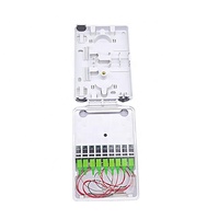 Boîte de sieste extérieure CO-NET Ftth avec répartiteur 1x8 ou 1x9 Box Distribution 9 Core Terminaux de boîte de distribution optique étanches