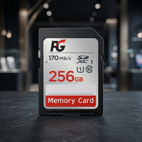 Carte SD 256 Go Classe 10 V30 Grande Capacité Qualité Industrielle Vente Directe Usine pour Appareil Photo/GPS/Téléphone