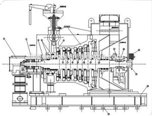 Turbina a Vapore Chengdu 150MW a Condensazione Diretta con Riscaldamento Subcritico e Raffreddamento ad Aria, Prodotto per <span class=keywords><strong>Energia</strong></span> <span class=keywords><strong>Rinnovabile</strong></span> - Product Image 4