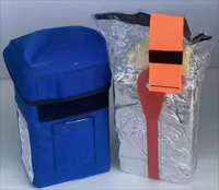 Abri de survie d'urgence pour le camping, en aluminium ignifuge, couverture de sécurité résistante au feu