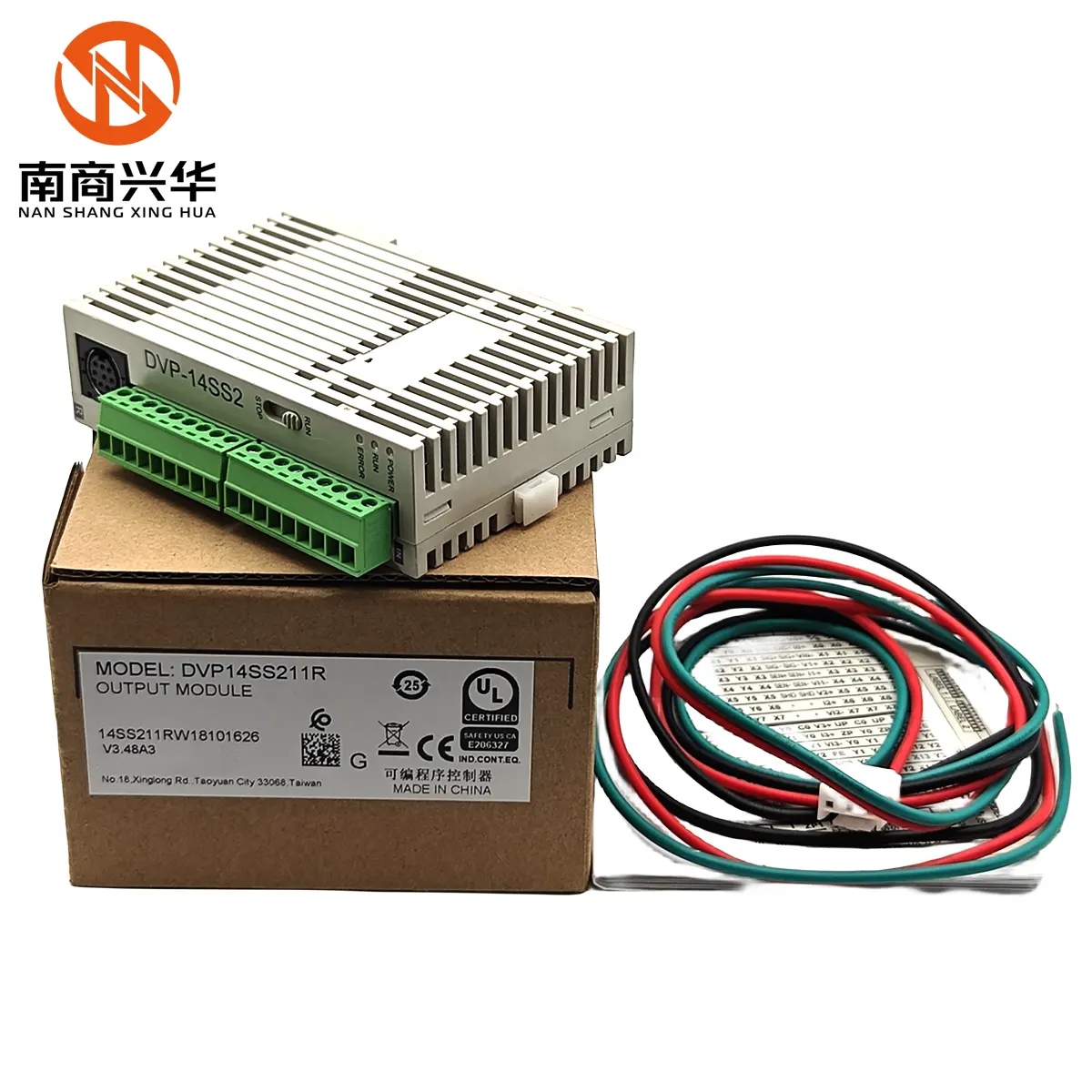 Новый оригинальный DVP14SS211R 24VDC Plc программируемый модуль контроллера