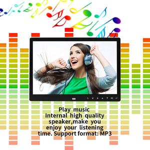 Hareket Sensörlü 12 İnç Dijital Albüm Elektrikli Resim Çerçevesi, Sanat Galerisi için Arka Plan Müziği ile - Product Image 3
