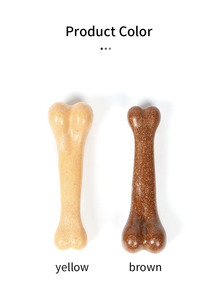 Hundekäfer echte Rinderfleischgeschmack langlebiges Hundekäfig Spielzeug fast unverwüstliches hartes Hundespielzeug - Product Image 6
