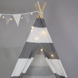 Tienda de Campaña Tipi de Lona de Algodón para Niños, Tienda de Campaña India para Niños Pequeños, 160 cm, Rayada, para Negocios de Alquiler, Tienda de Campaña Tipi India - Product Image 5