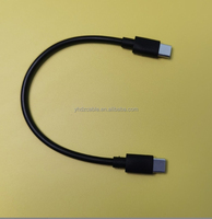 15cm 20cm 25cm Double Tête Type-C PD Charge Rapide Données USB C Mâle vers USB C Mâle Câble de Charge d'Alimentation