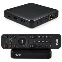 TVIP 706 Linux OS 2GB 8GB Boîtier TV scandinave nordique Suède Norvège Finlande Danemark Android 11.0 Stalker Smart TV 4K HEVC HD