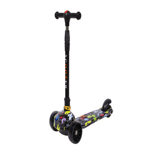 Kickboard pliable en plastique à 3 roues pour enfants avec roues en PU pour enfants de 6 à 8 ans et 9 ans - Product Image 6