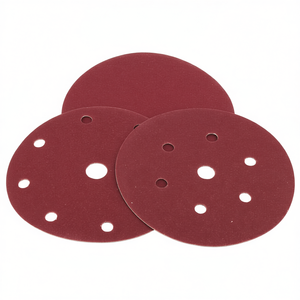 TTAKE for Adhesive Backed Sanding <b>Disc</b> 60 Grit Corundum Abrasive Without Holes for Wood and <b>Metal</b> Grinding - Product Image 2