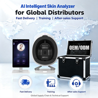 OEM ODM Yapay Zeka Destekli Cilt Analiz Cihazı 8 Spektrumlu Yüz ve Baş Cilt Tarayıcısı 36MP Kamera WiFi/Bluetooth Güzellik Salonları için