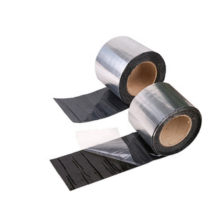 Bande de réparation imperméable pour toiture en bitume asphalte, rouleau simple face en PET et feuille d'aluminium, épaisseur 1,2 mm, isolation thermique - Product Image 2