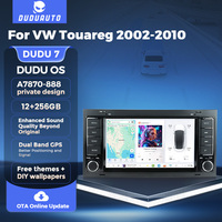 DUDUAUTO DUDU7 Carplay AUTO Autoradio Lecteur Multimédia Unité Principale pour Volkswagen VW Touareg Multivan T5 Transporte