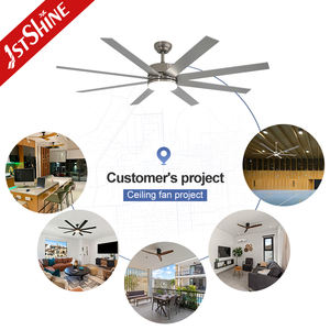 Kipas Angin Plafon 1stshine dengan Lampu, Ukuran Besar 64 Inci, Bilah MDF, Kontrol Aplikasi Pintar - Product Image 5