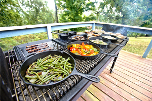 Square Cast Iron Durable BBQ <strong>Grill</strong> <strong>Pan</strong> Griddle <strong>Grill</strong> <strong>Frying</strong> <strong>Pan</strong> All Stoves - Product Image 3
