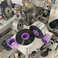 Rubans d'imprimante à transfert thermique en résine de cire TTO 33mm * 500mm du fabricant avec une largeur de 24mm