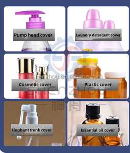 Máquina taponadora de rosca de mesa manual para taponadora de botellas redondas para botellas de plástico - Product Image 6