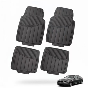 Alfombrillas Universales para Auto Civic <span class=keywords><strong>Carnival</strong></span> de PVC, 4 Piezas, Impermeables, Resistentes al Calor, Antideslizantes, para Todas las Estaciones, Sedán y SUV - Product Image 4